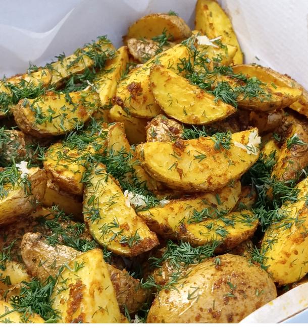 Картофель по деревенски Картофель по деревенски