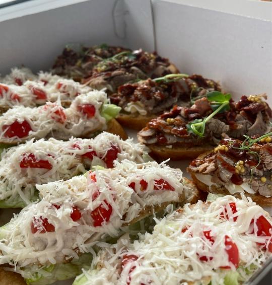 Большой набор брускетт 1, 30 шт.