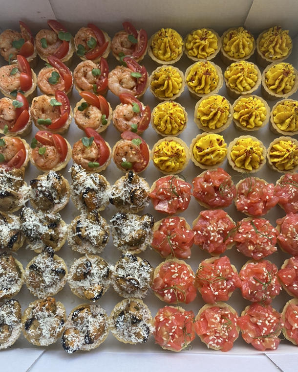 Бокс Мини тарталетки 64 шт