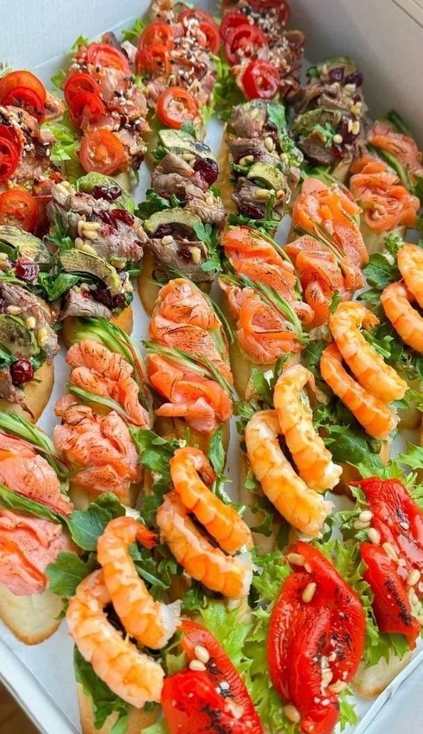 Брускетта "Огонь" 30 шт Брускетта "Огонь" 30 шт