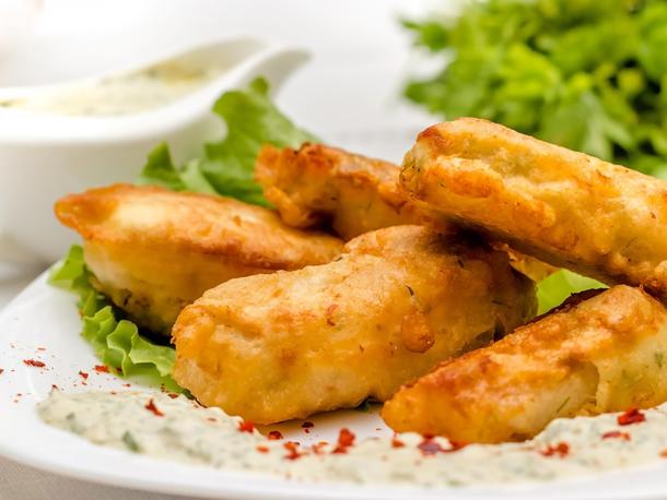 Белая рыба в японском кляре Белая рыба в японском кляре