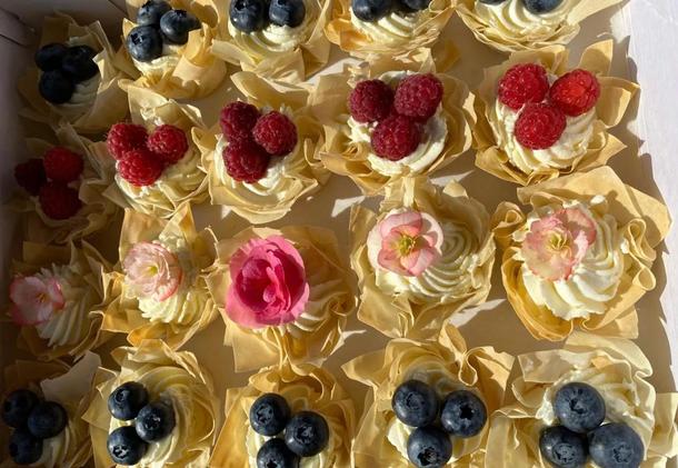 Сладкие корзиночки Сладкие корзиночки