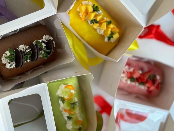 Блинные рулеты набор из 4 шт. Блинные рулеты набор из 4 шт.