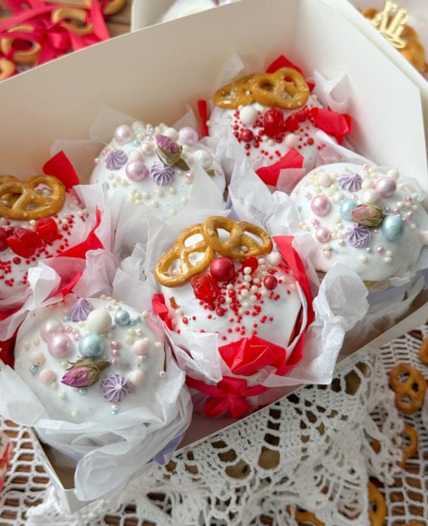 Набор из 6 шт мини куличей