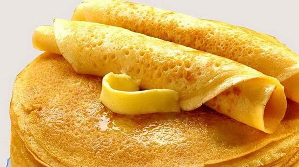 Блинчик с маслом