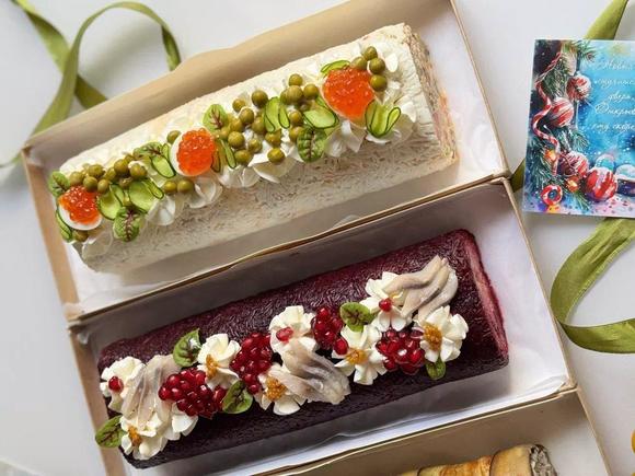 Ассорти салатов-рулетов на 15-20 персон в Ростове-на-Дону