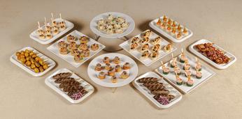 Сет канапе и брускетт на 10 персон