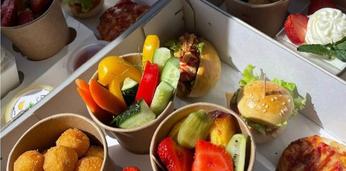 Вкусные боксы на детский праздник на 15 персон