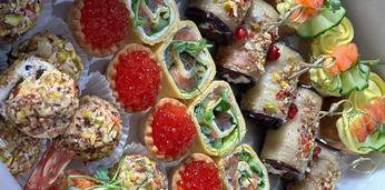 Микс аппетитных боксов на 30 персон