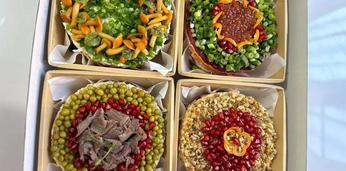 Микс бенто - салатов на 20-25 персон