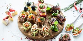 Небольшой фуршет на 10 персон